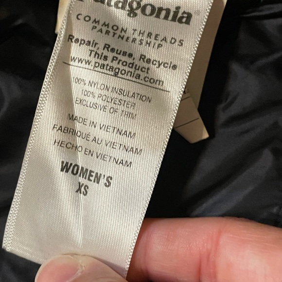 Patagonia Kai Lee Parka Black Full-Zip Coat Jacket Women’s Size XS 28271-FA15 - Picture 5 of 6